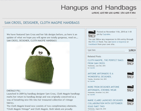 Hangups and Handbags