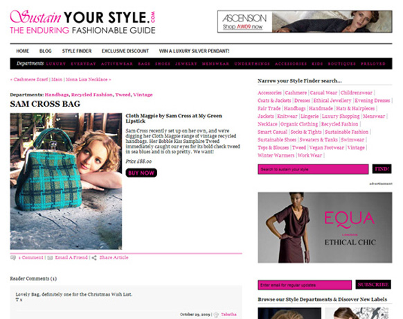 sustainyourstyle.com